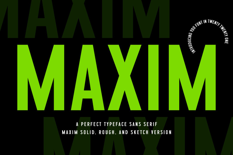 Maxim Font - Download Fonts