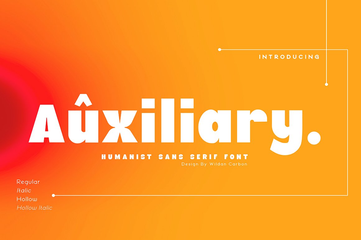 Auxiliary Font - Download Fonts