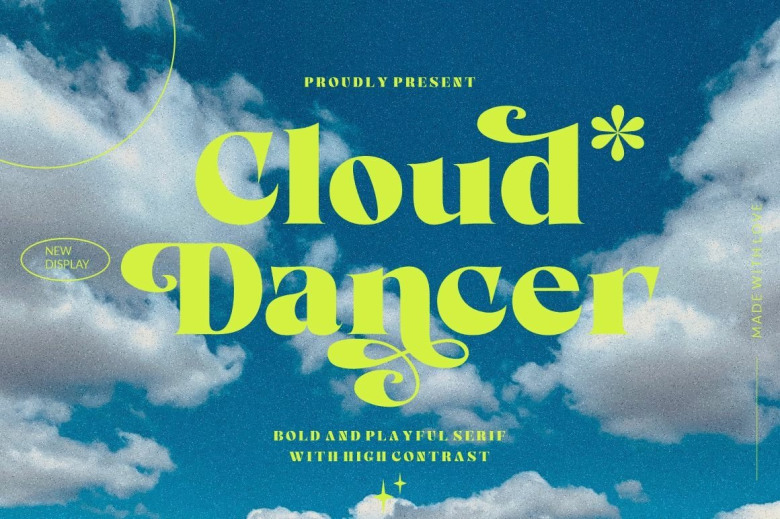 Cloud Dancer Font - Download Fonts