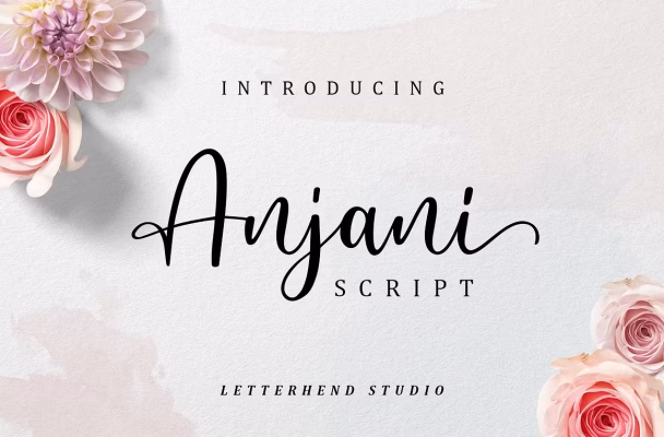 Anjani Handwritten Font