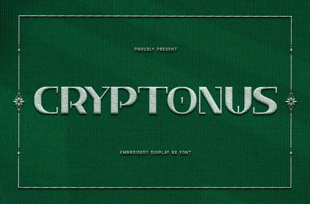 Cryptonus Serif Font