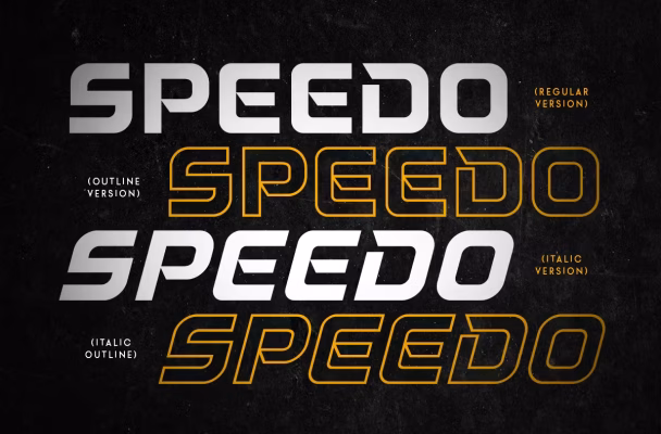 Speedo Sans Serif Font