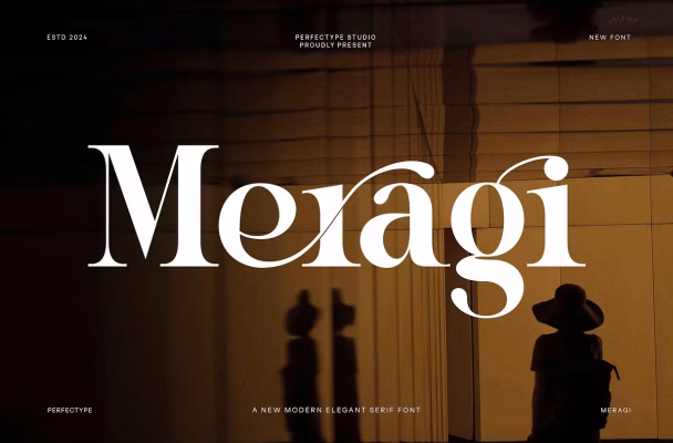 Meragi Serif Font
