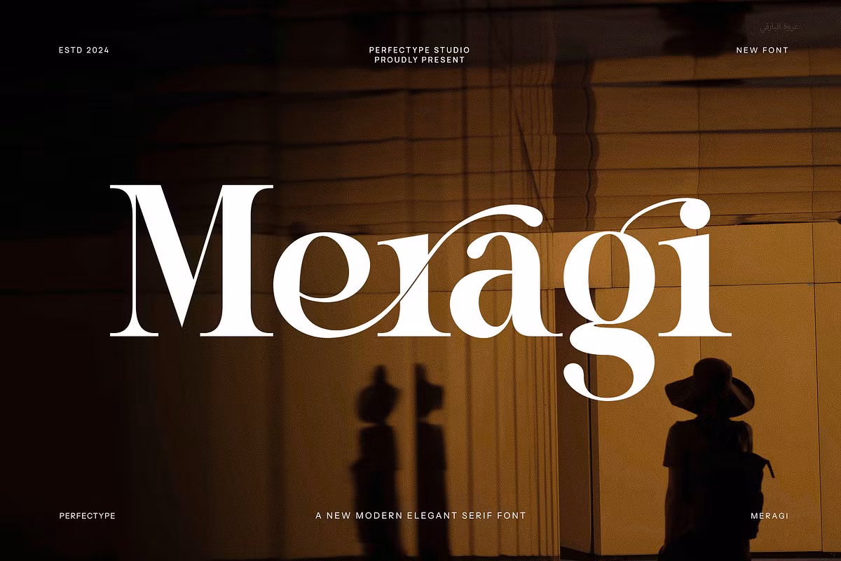 Meragi Serif Font