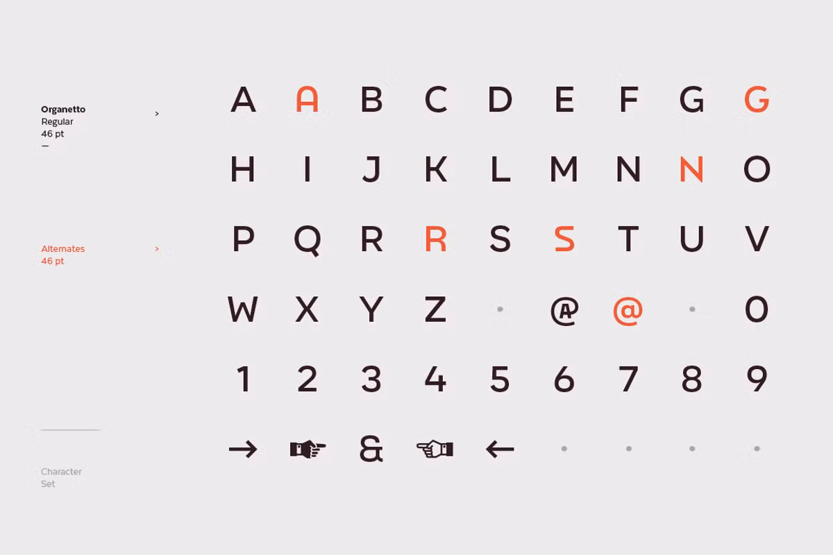 Organetto Sans Serif Font -3