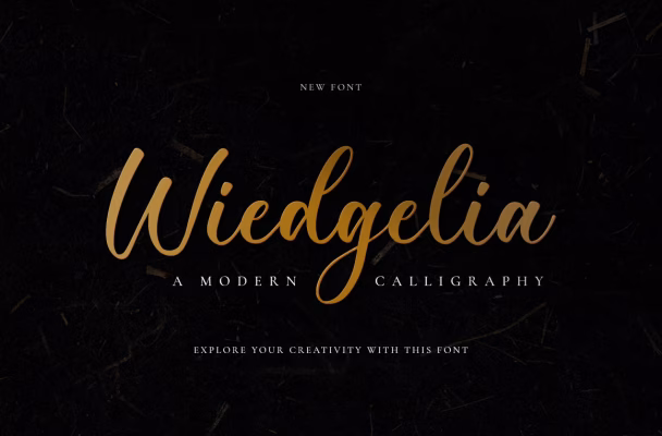 Wiedgelia Handwritten Font