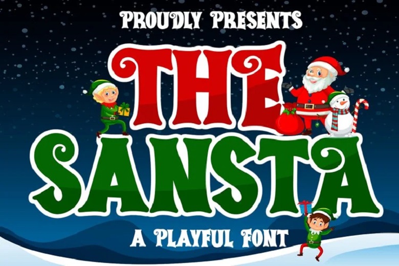Sansta The Sansta Font - Download Fonts